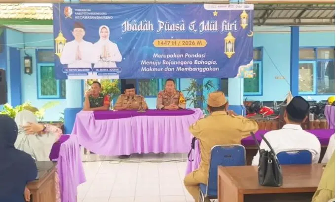 Kapolsek Baureno Hadiri Halal Bihalal Forkopimcam, Perkuat Sinergi dan Kebersamaan Pasca Lebaran