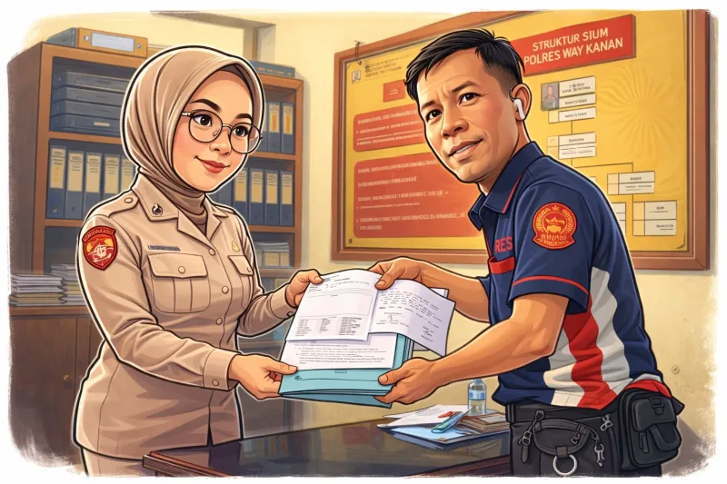 Kabiro Media Group Globalindo Way Kanan Resmi Laporkan Dugaan Ijazah Palsu di MA Bahrul Ulum